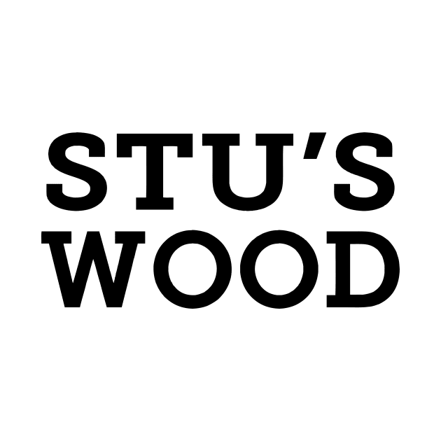 Stu's Wood - Black Logo by stuswood