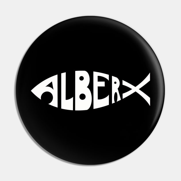 Albert Fish Pin by @johnnehill