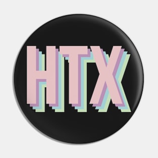 HTX pastel colors Pin