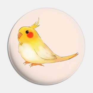 Cute Cockatiel Pin