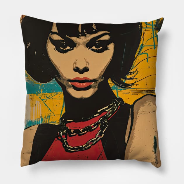 Ultrapunk 10 Pillow by obstinator