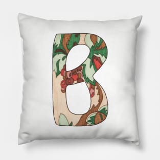 Initial B #1 Pillow