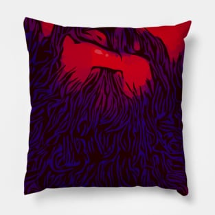 Cool Beard Hipster Pillow