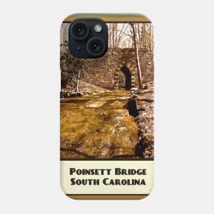 Vintage Travel Poinsett Bridge Phone Case