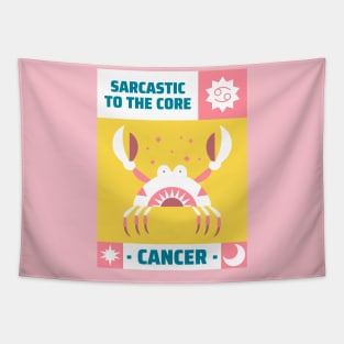 Cancer Zodiac Sign Tapestry