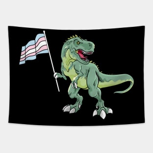 Funny Dinosaur Flag Transgender Pride LGBT Gift Tapestry