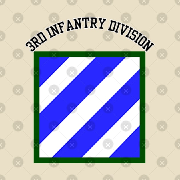 3rd Infantry Division - Small Chest Emblem by Desert Owl Designs