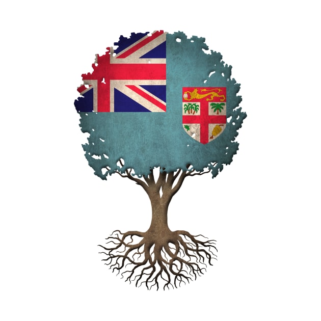 Tree of Life with Fiji Flag by jeffbartels