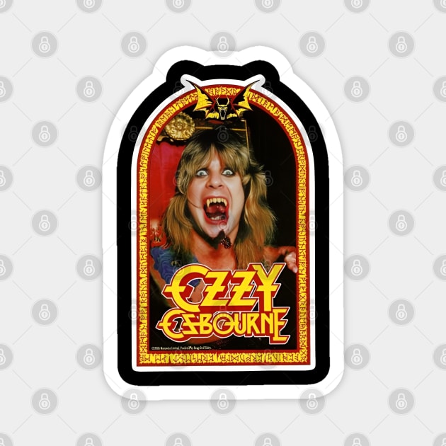 ozzy osbourne Magnet by yuni waibrahim