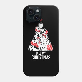 Meowy Christmas Phone Case