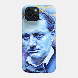 Charles Baudelaire Portrait | Charles Baudelaire Artwork 14 Phone Case