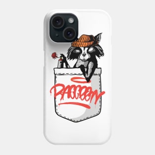 Pocket Raccoon Phone Case