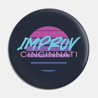 Improv Cincinnati -- Summer Logo Pin