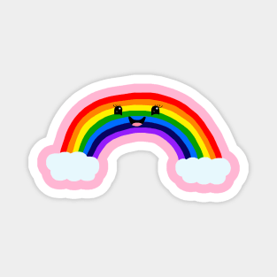 Happy Rainbow Magnet