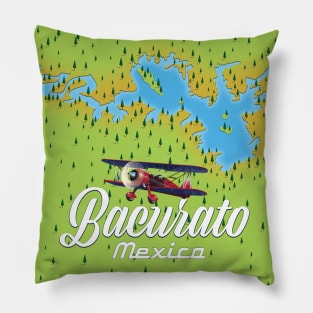 Bacurato mexico lake map Pillow