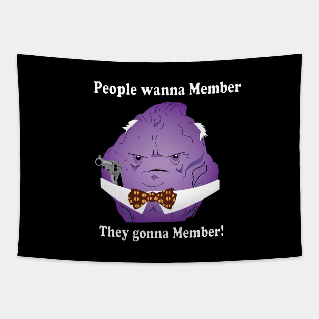 Member Berry Leader Tapestry by ACGraphics
