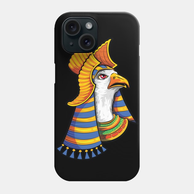 Ancient Egypt God Eagle Phone Case by XOZ