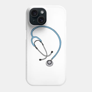 Stethoscope Doctor Nurse Illustration Phone Case