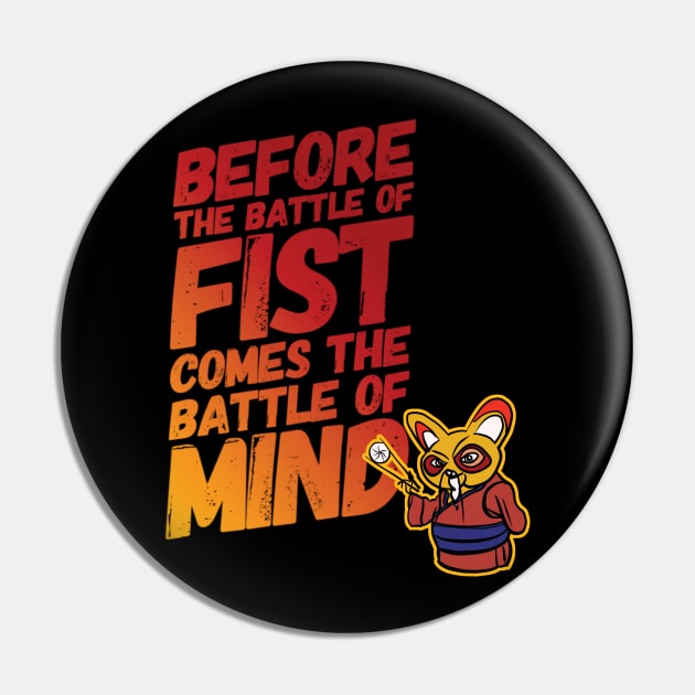 before battle of fist Pin by Conqcreate Design