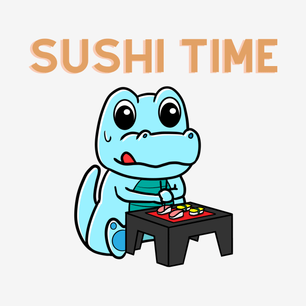 Sushi TIme Dinosaur by Bubbly Tea