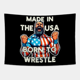 USA Wrestling Tapestry