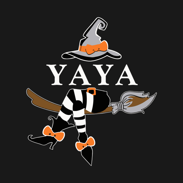 yaya witch halloween by Shirtigator