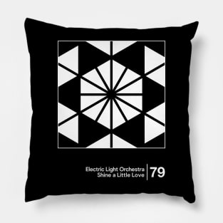 ELO - Shine A Little Love / Minimal Style Graphic Artwork Design Pillow