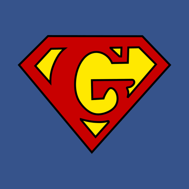 Superhero Symbol Letter G by NextLevelDesignz