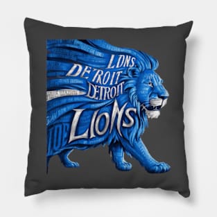 Detroit Lions Pillow