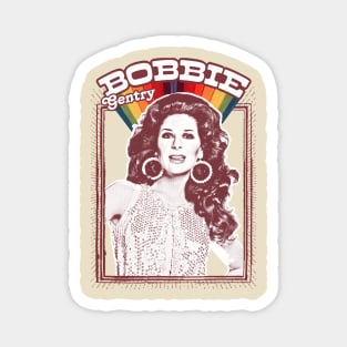 Bobbie Gentry // Vintage Style Fan Design Magnet