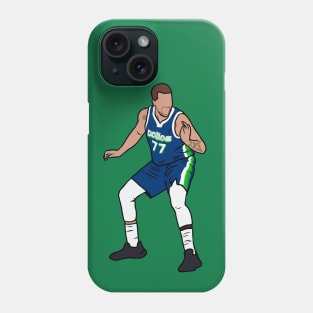 Luka Doncic Funny Celebration Phone Case