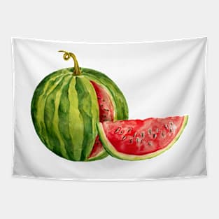Watercolor watermelon Tapestry
