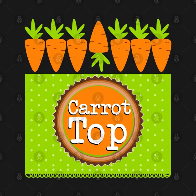 Carrot Top by Peter the T-Shirt Dude