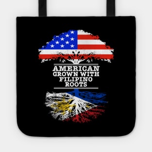 American Grown With Filipino Roots - Gift for Philippines With Roots From Filipino Tote