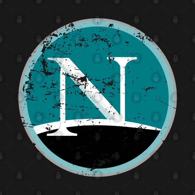 Netscape Logo Distressed by Rivenfalls