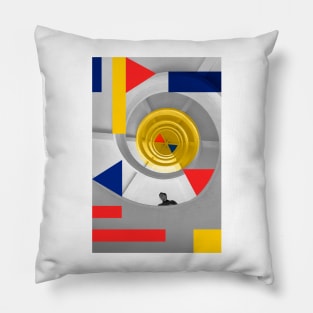 Bauhaus Staircase Pillow