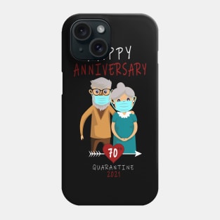 take care of each other's health Anniversary 70th Phone Case