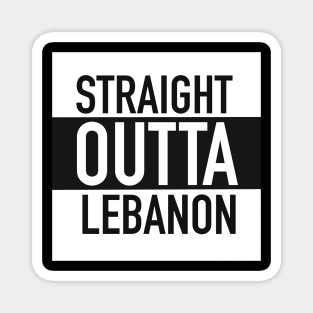 STRAIGHT OUTTA LEBANON Mugs Coffee Mugs T-Shirts Stickers Magnet
