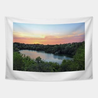 Newbold Quarry Sunset Tapestry