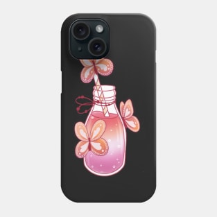 Lesbian gradient drink Phone Case