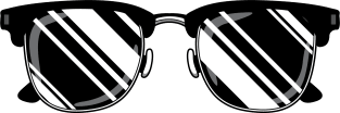 BW Sunglasses Magnet