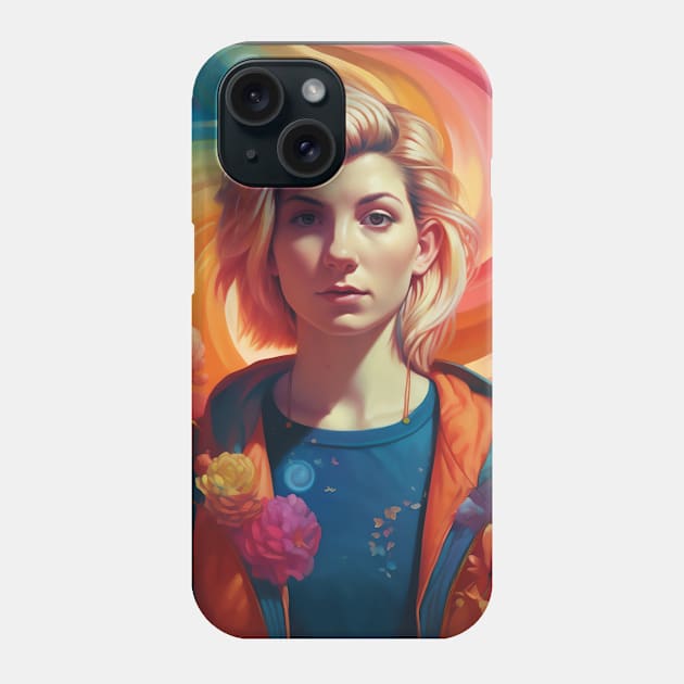 Jodie Whittaker as 13th doctor Phone Case by Jane-Mathieu