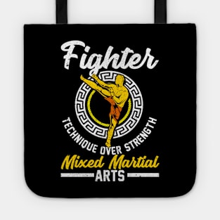 Mixed Martial Arts Fighter Technique Over Strength Tote