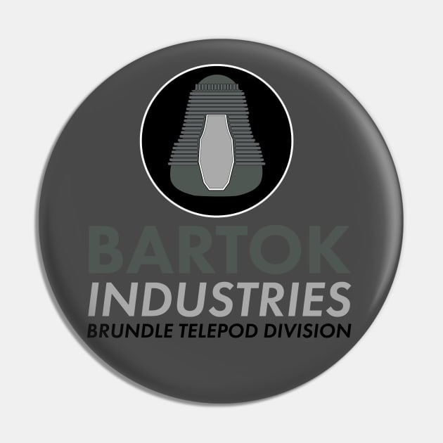 Bartok Industries Telepod Division Pin by Meta Cortex