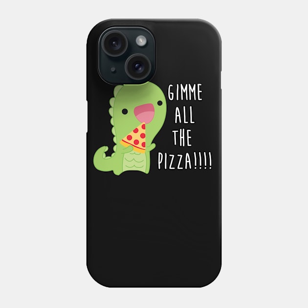 All The Pizza Phone Case by BoredInc