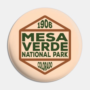 Mesa Verde National Park badge Pin