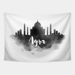 Agra watercolor Tapestry