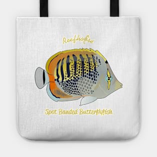 Spot Banded Butterflyfish Tote