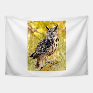 Eurasian Eagle Owl Tapestry