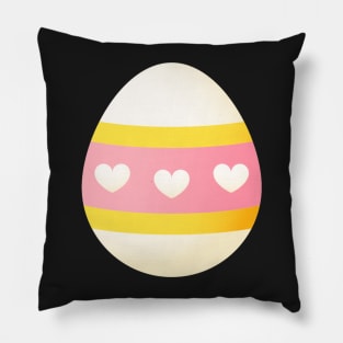 Easter egg icon sticker Pillow